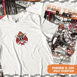 💥  PORTGAS D. ACE  DOBLE ESTAMPADO - Microdurazno