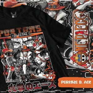 ☁️ PORTGAS D. ACE - ALGODÓN
