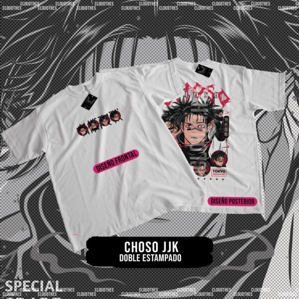 🔥 CHOSO JJK  DOBLE ESTAMPADO - ALGODÓN - Image 2