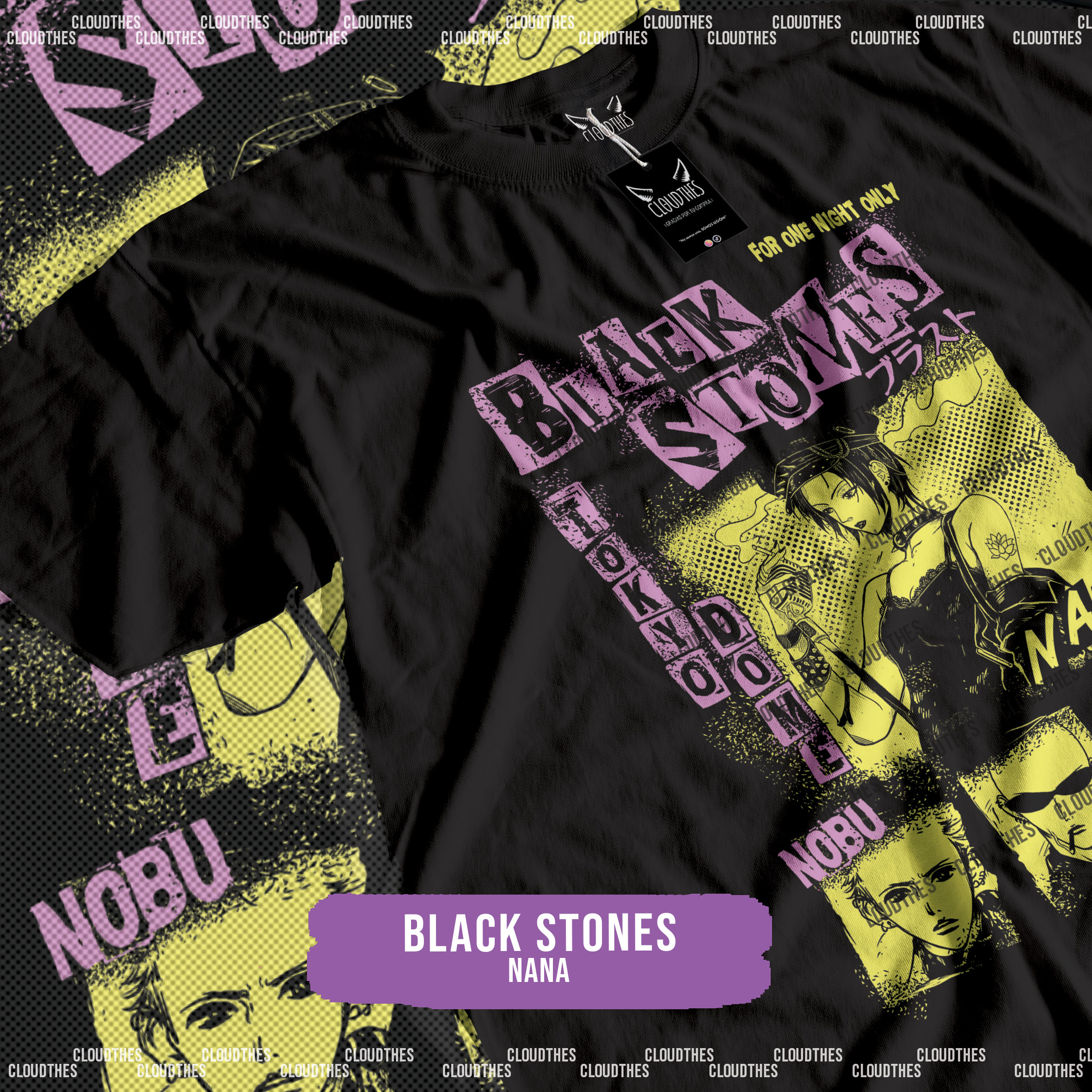 ☁️ NANA | BLACK STONES - ALGODÓN