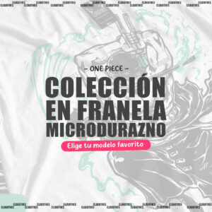 ⭐ ONE PIECE | COLECCION FRANELA MICRODURAZNO