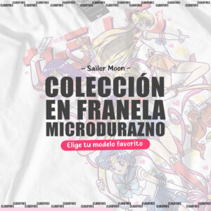 ⭐  SAILOR MOON | COLECCION FRANELA MICRODURAZNO
