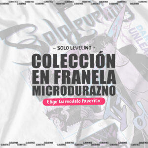 ⭐  SOLO LEVELING | COLECCION FRANELA MICRODURAZNO