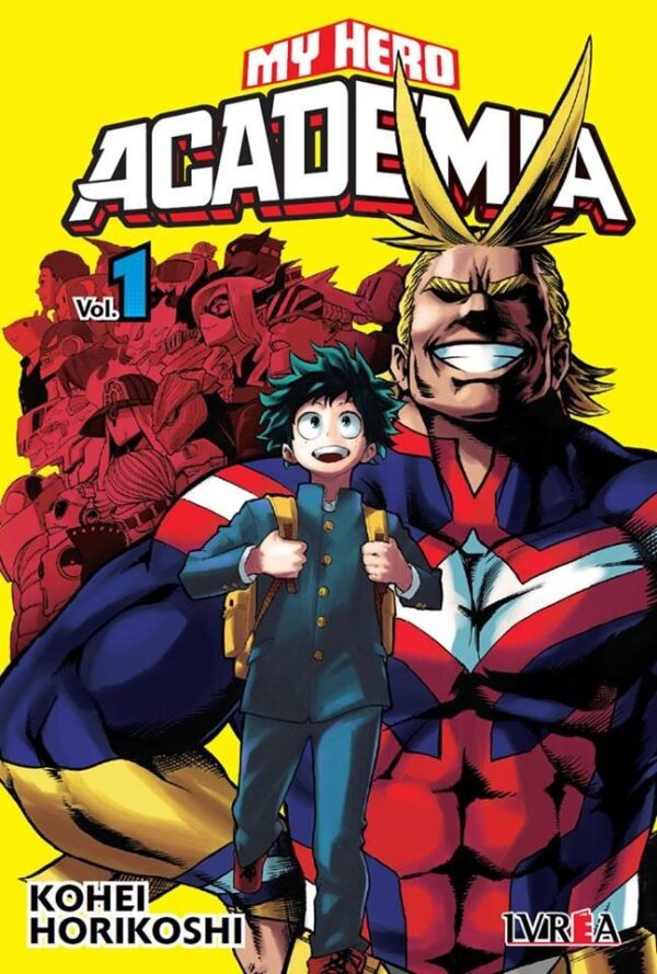 Manga My Hero Academia Tomo 1