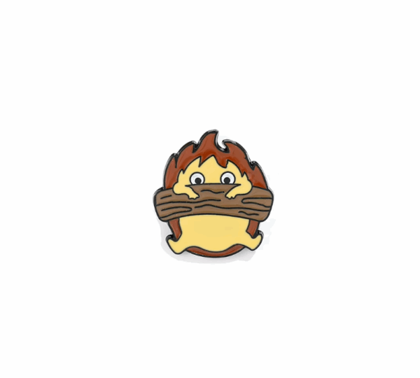 Pin Studio Ghibli | El Castillo Ambulante: Calcifer 2