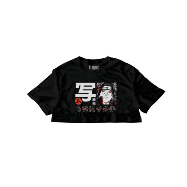 [CROPTOP] NARUTO | ITACHI UCHIHA - ALGODON