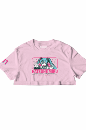 [CROPTOP] HATSUNE MIKU - ALGODON