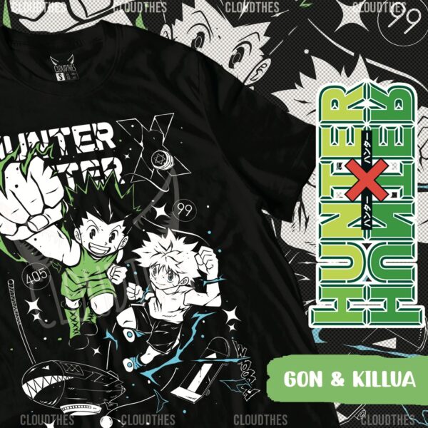 ☁️ GON & KILLUA - ALGODÓN