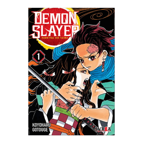 Manga Demon Slayer Kimetsu no Yaiba Tomo 1
