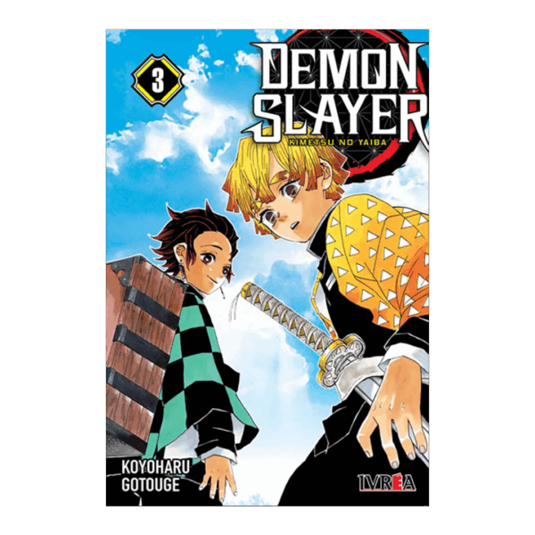 Manga Demon Slayer Kimetsu no Yaiba Tomo 3