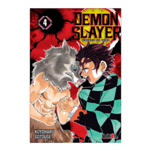 Manga Demon Slayer Kimetsu no Yaiba Tomo 4