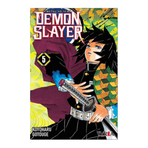 Manga Demon Slayer Kimetsu no Yaiba Tomo 5