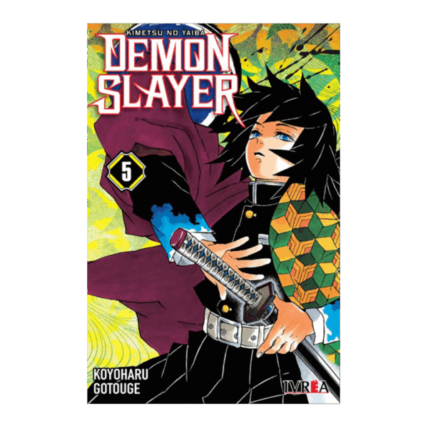 Manga Demon Slayer Kimetsu no Yaiba Tomo 5