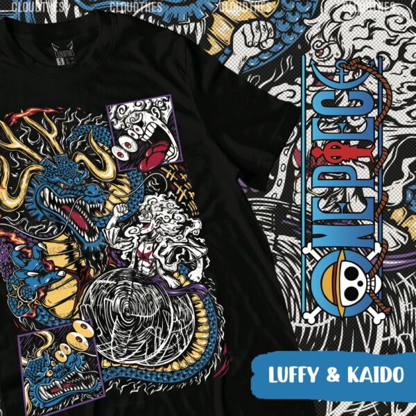 ☁️ LUFFY Y KAIDO - ALGODÓN