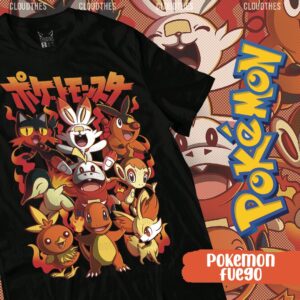 ☁️ POKÉMON FUEGO - ALGODÓN