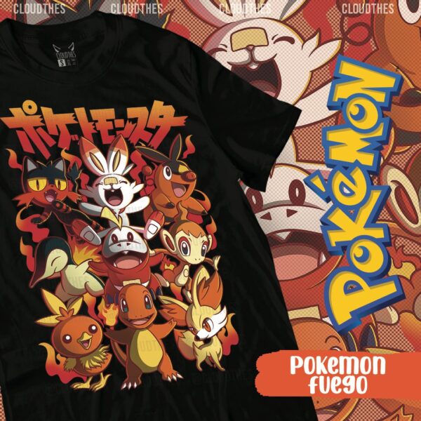 ☁️ POKÉMON FUEGO - ALGODÓN