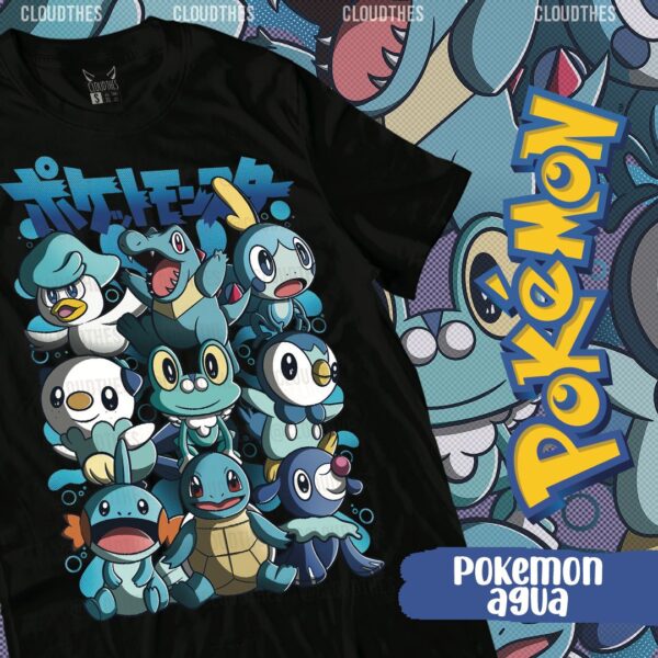 ☁️ POKÉMON AGUA - ALGODÓN