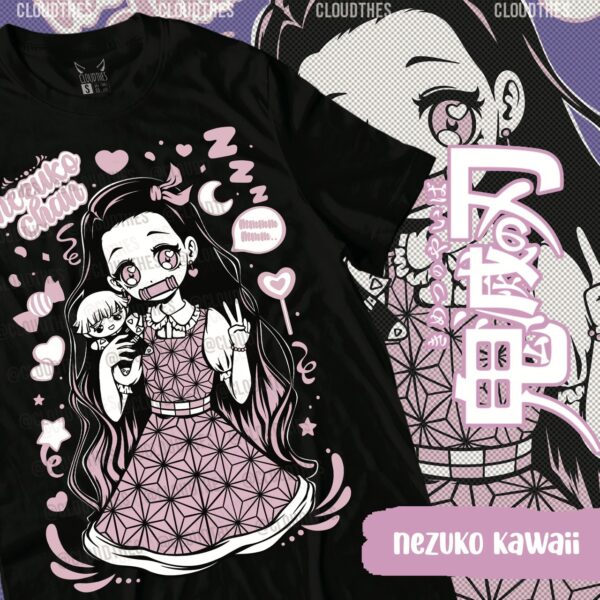 ☁️ NEZUKO KAWAII - ALGODÓN