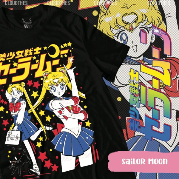 ☁️ Sailor Moon - ALGODÓN