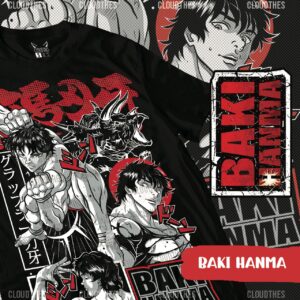 ☁️ BAKI HANMA - ALGODÓN