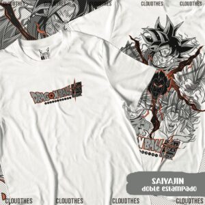💥 SAIYAJIN  DOBLE ESTAMPADO - Microdurazno