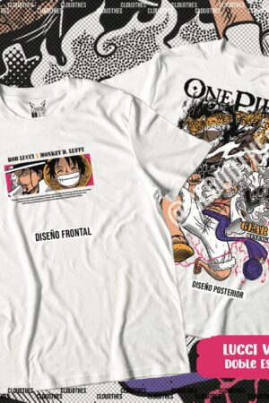 💥  LUCCI VS LUFFY DOBLE ESTAMPADO - Microdurazno