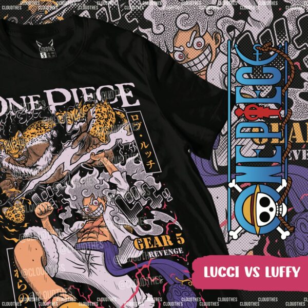 ☁️ LUCCI VS LUFFY - ALGODÓN