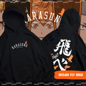 HOODIE HAIKYU!! : FLY HIGH KARASUNO
