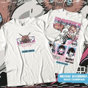 💥 INOSUKE HASHIBIRA DOBLE ESTAMPADO - Microdurazno
