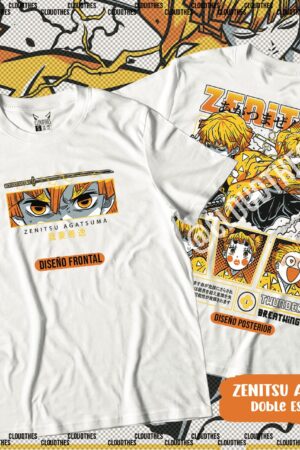 💥 ZENITSU AGATSUMA DOBLE ESTAMPADO - Microdurazno