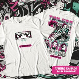 💥 TANJIRO KAMADO DOBLE ESTAMPADO - Microdurazno