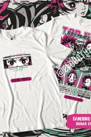 💥 TANJIRO KAMADO DOBLE ESTAMPADO - Microdurazno