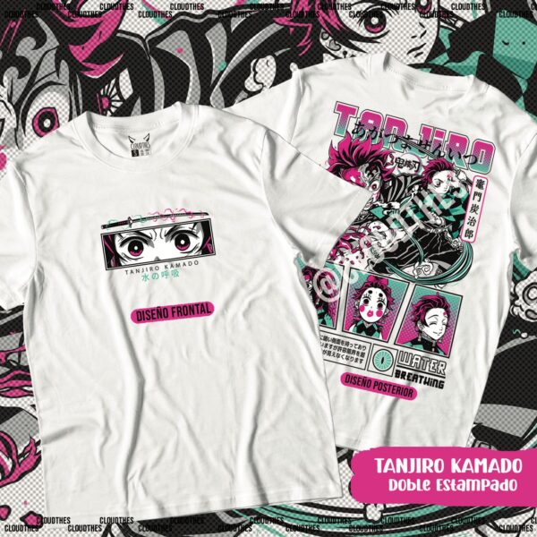 💥 TANJIRO KAMADO DOBLE ESTAMPADO - Microdurazno