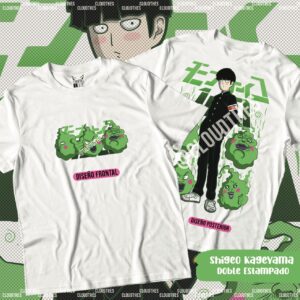 💥  Shigeo Kageyama DOBLE ESTAMPADO - Microdurazno