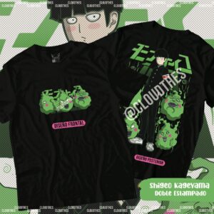 🔥 Shigeo Kageyama Doble Estampado - ALGODÓN