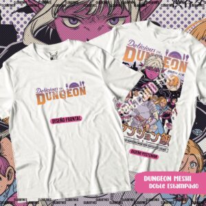 💥 DUNGEON MESHI  DOBLE ESTAMPADO - Microdurazno