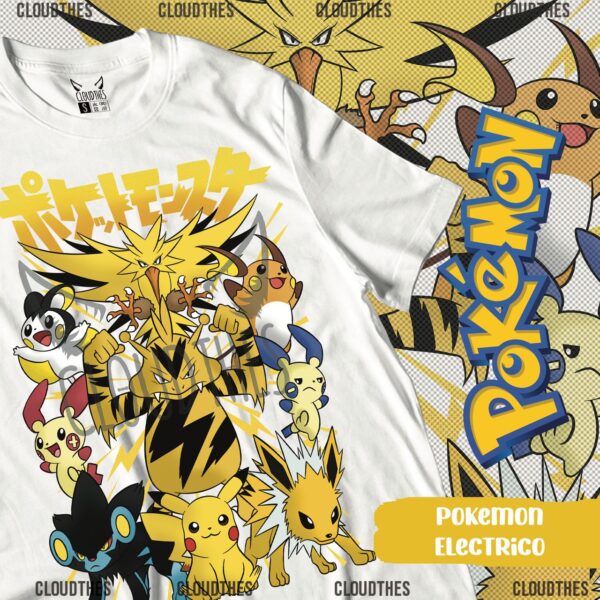 ☁️ POKÉMON ELECTRICO - ALGODÓN - Image 2