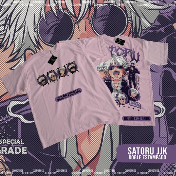 🔥 SATORU JJK  DOBLE ESTAMPADO - ALGODÓN - Image 3