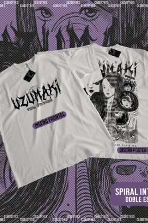 💥  SPIRAL INTO HORROR DOBLE ESTAMPADO - Microdurazno