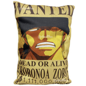 Almohada One Piece | ZORO WANTED