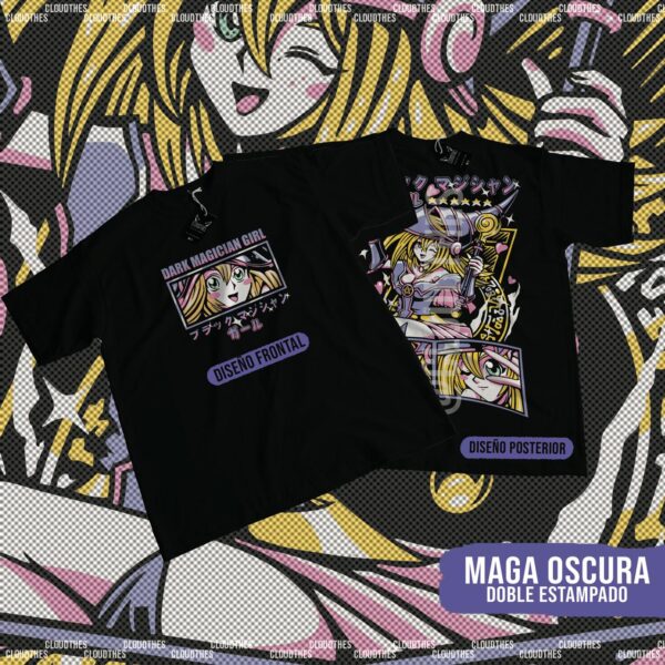 🔥 MAGA OSCURA  DOBLE ESTAMPADO - ALGODÓN