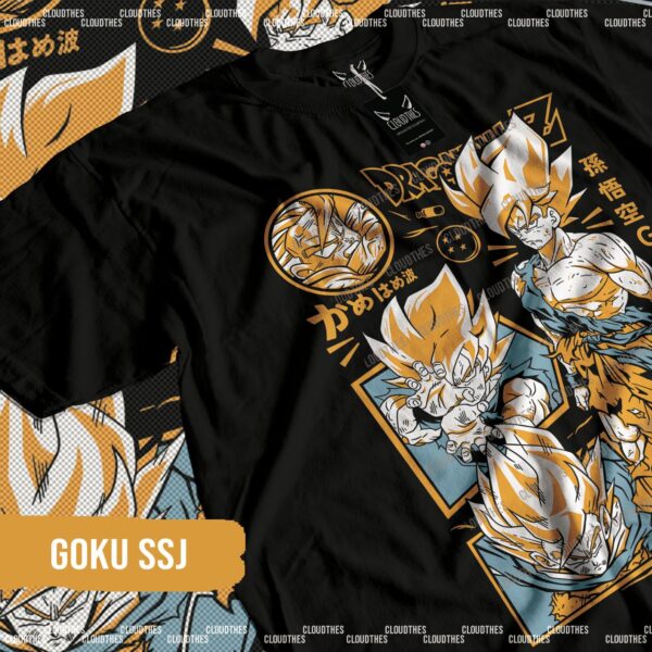 ☁️ GOKU SSJ - ALGODÓN
