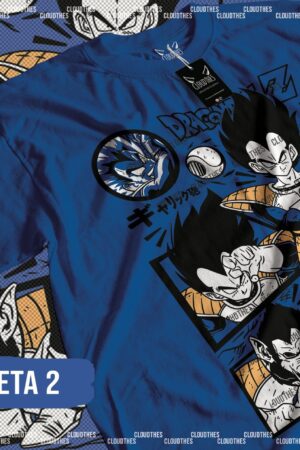 [STOCK] VEGETA 2 ALGODON AZUL - TALLA L -