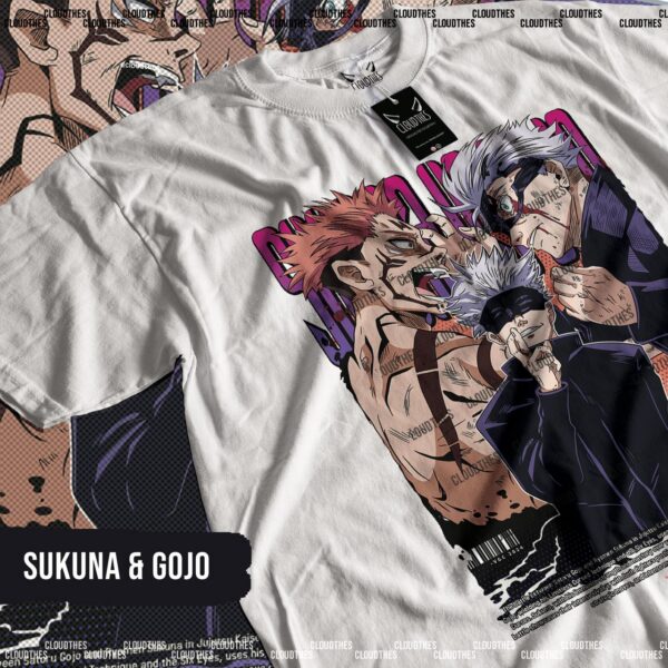 ☁️ SUKUNA & GOJO - ALGODÓN - Image 2