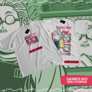 💥 SAKAMOTO DAYS DOBLE ESTAMPADO - Microdurazno