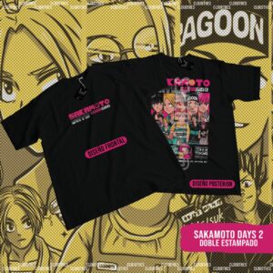 🔥 SAKAMOTO DAYS 2 DOBLE ESTAMPADO - ALGODÓN