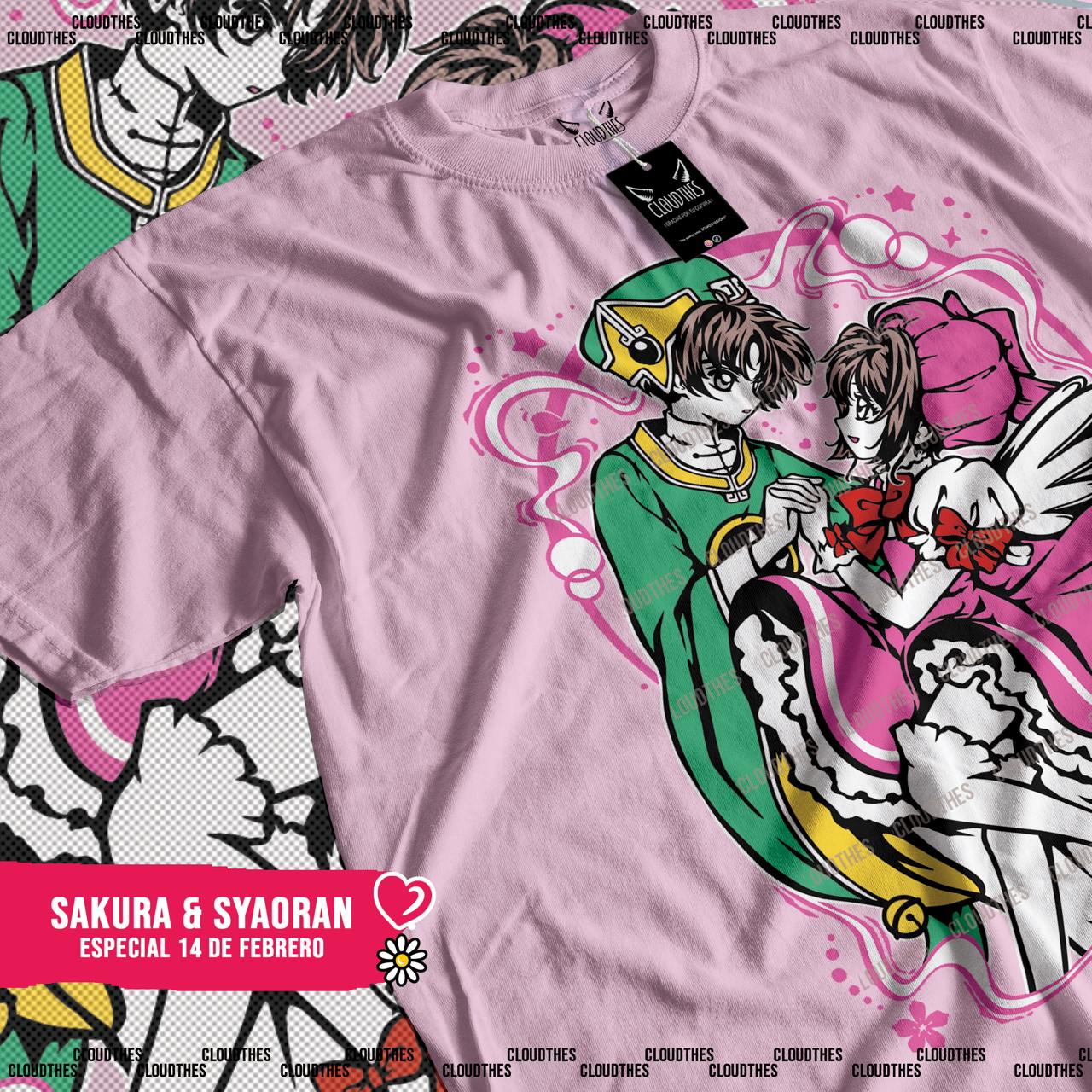 ☁️ SAKURA CARD CAPTOR | SAKURA x SYAORAN – ALGODÓN - Image 2