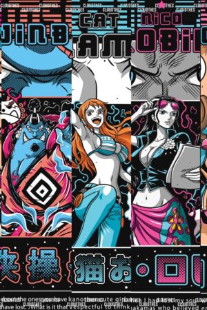☁️ COLECCION STRAWHAT PIRATES ONE PIECE 1 - ALGODÓN