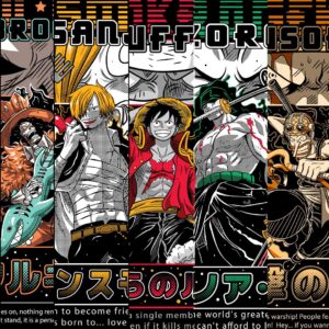 ☁️ COLECCION STRAWHAT PIRATES ONE PIECE 2 - ALGODÓN