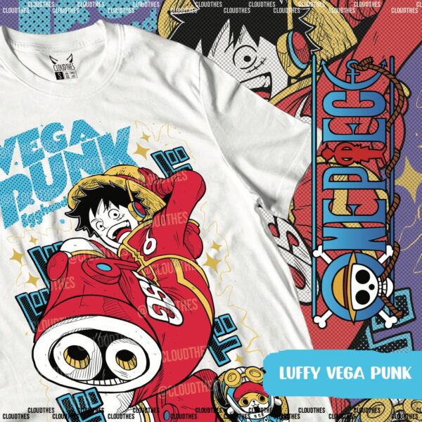 ☁️ LUFFY VEGAPUNK - ALGODÓN - Image 2